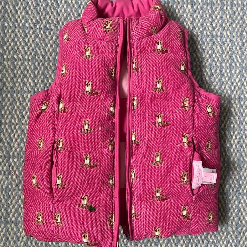 Lilly Pulitzer Reversible Down Vest